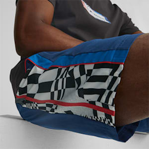 BMW M Motorsport 8.5" Men's Statement Shorts, Pro Blue-M color